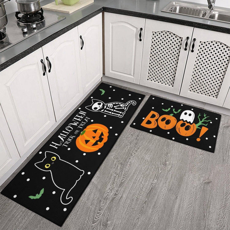 Floral Pattern Kitchen Comfort Mat Set Acalora