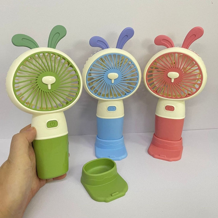 Unisex Portable Hand Fan in Creative Bunny Design Kalsten