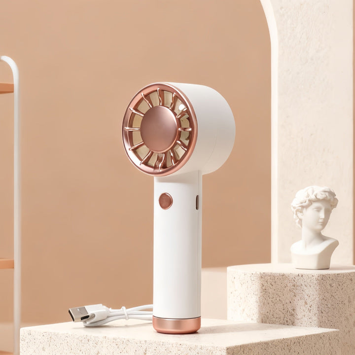 Portable USB Hand Fan with Stylish Design and Variable Speed Control Kalsten