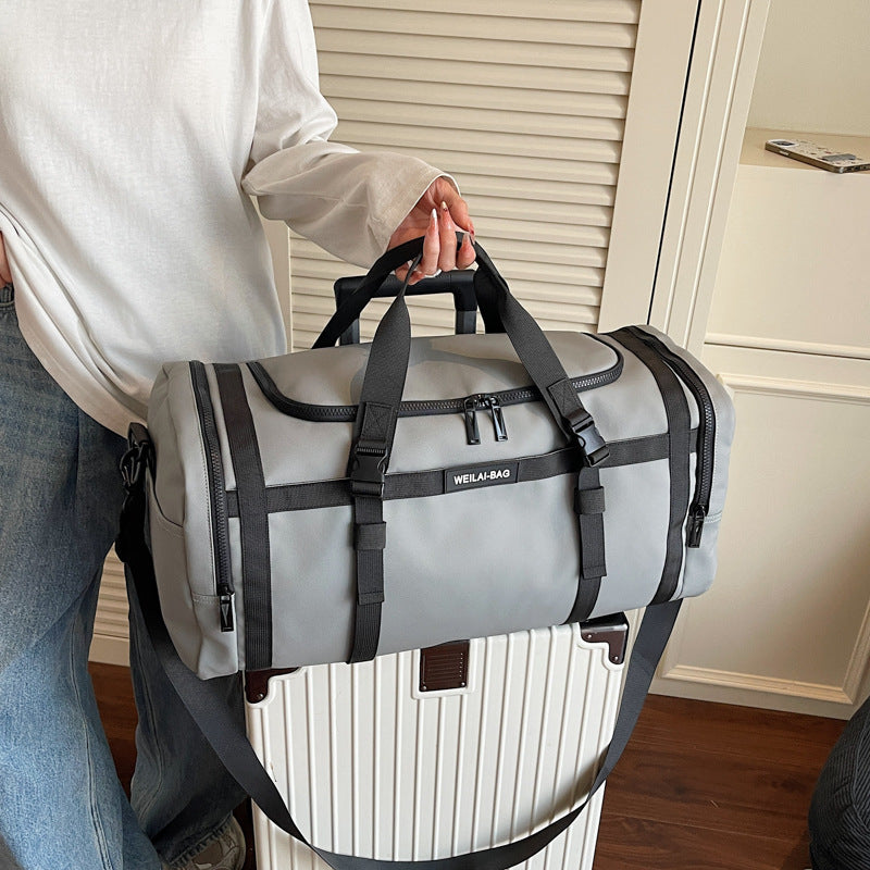 Sporty Travel Duffel With Durable And Water-Resistant Material Kalsten