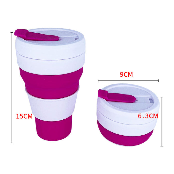 Women Foldable Coffee Cup with Lid Kalsten