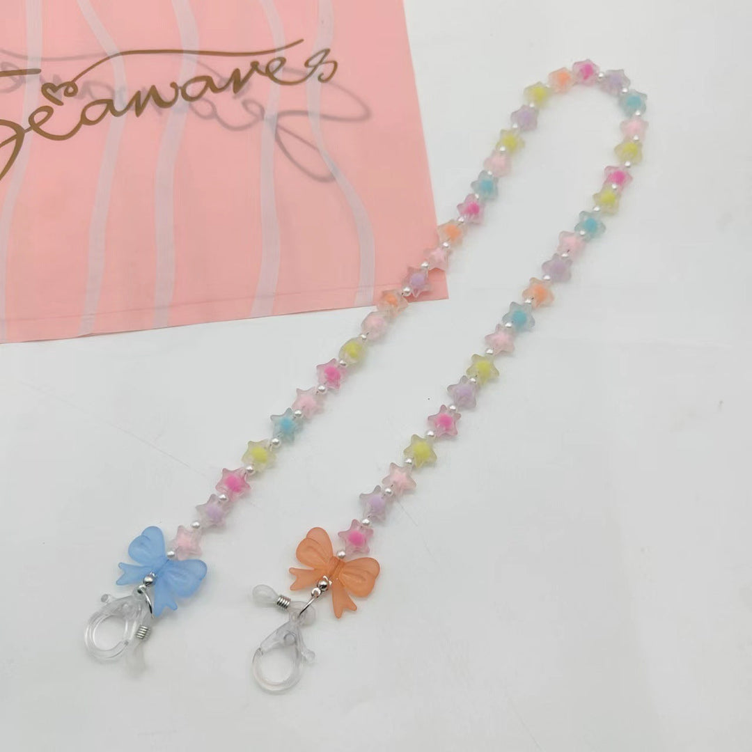 Trendy Glasses Chain with Star Design Kalsten