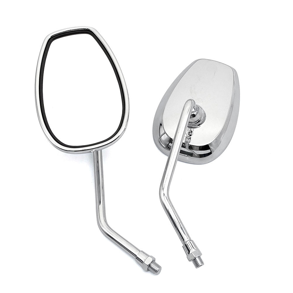 Motorcycle rearview mirror with adjustable arm and high-reflective surface Kalsten