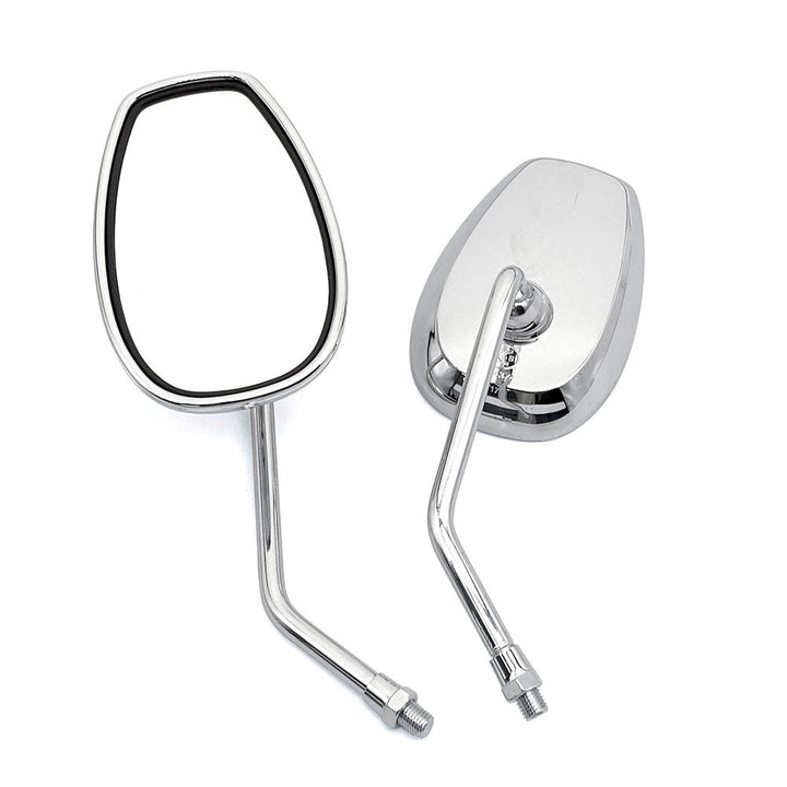Motorcycle rearview mirror with adjustable arm and high-reflective surface Kalsten