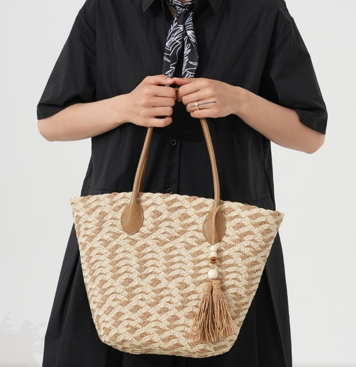 Geometric Beach Tote Kalsten