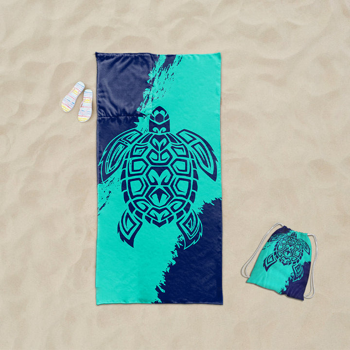 Beach towel with exclusive sea turtle motif Kalsten