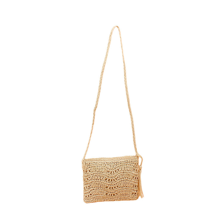 Handcrafted Crossbody Bag Made of Natural Material Kalsten