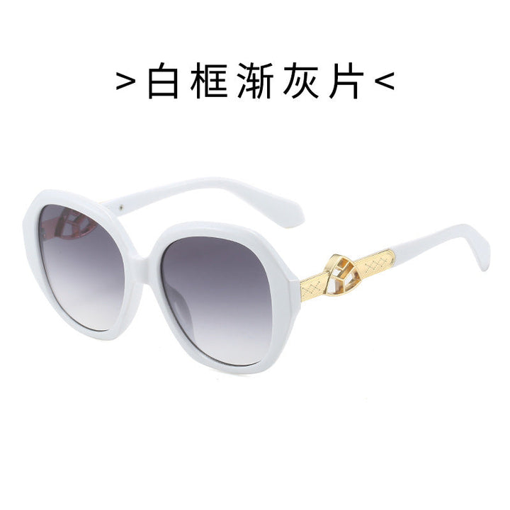 Women's Oversized Sunglasses with Golden Accents Kalsten