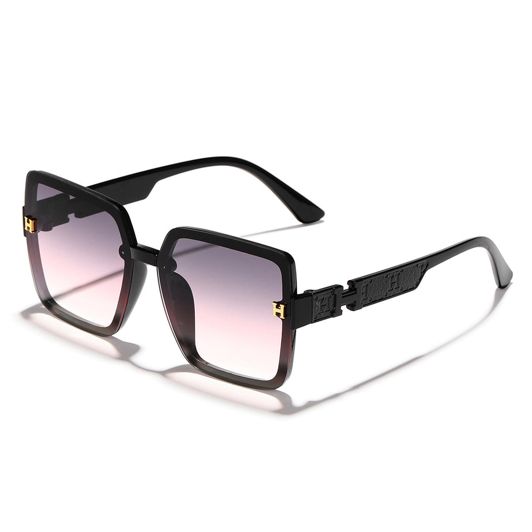 Women's oversized fashionable sunglasses with elegant gradient Kalsten