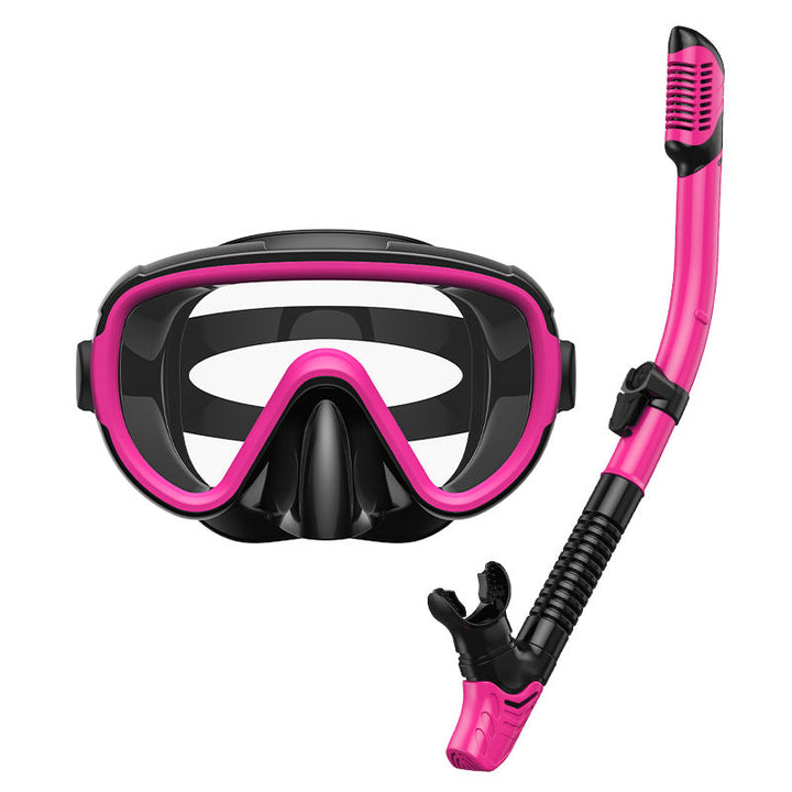 Premium dive mask with anti-fog function and flexible breathing tube Kalsten