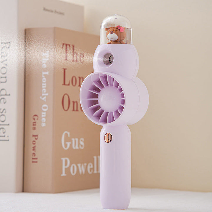 Adorable Cartoon-Themed Handheld Fan Kalsten
