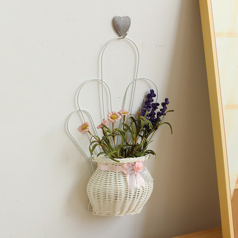 Decorative Woven Flower Basket Kalsten