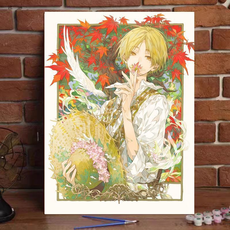 Anime-Inspired Illustrative Wall Art Kalsten