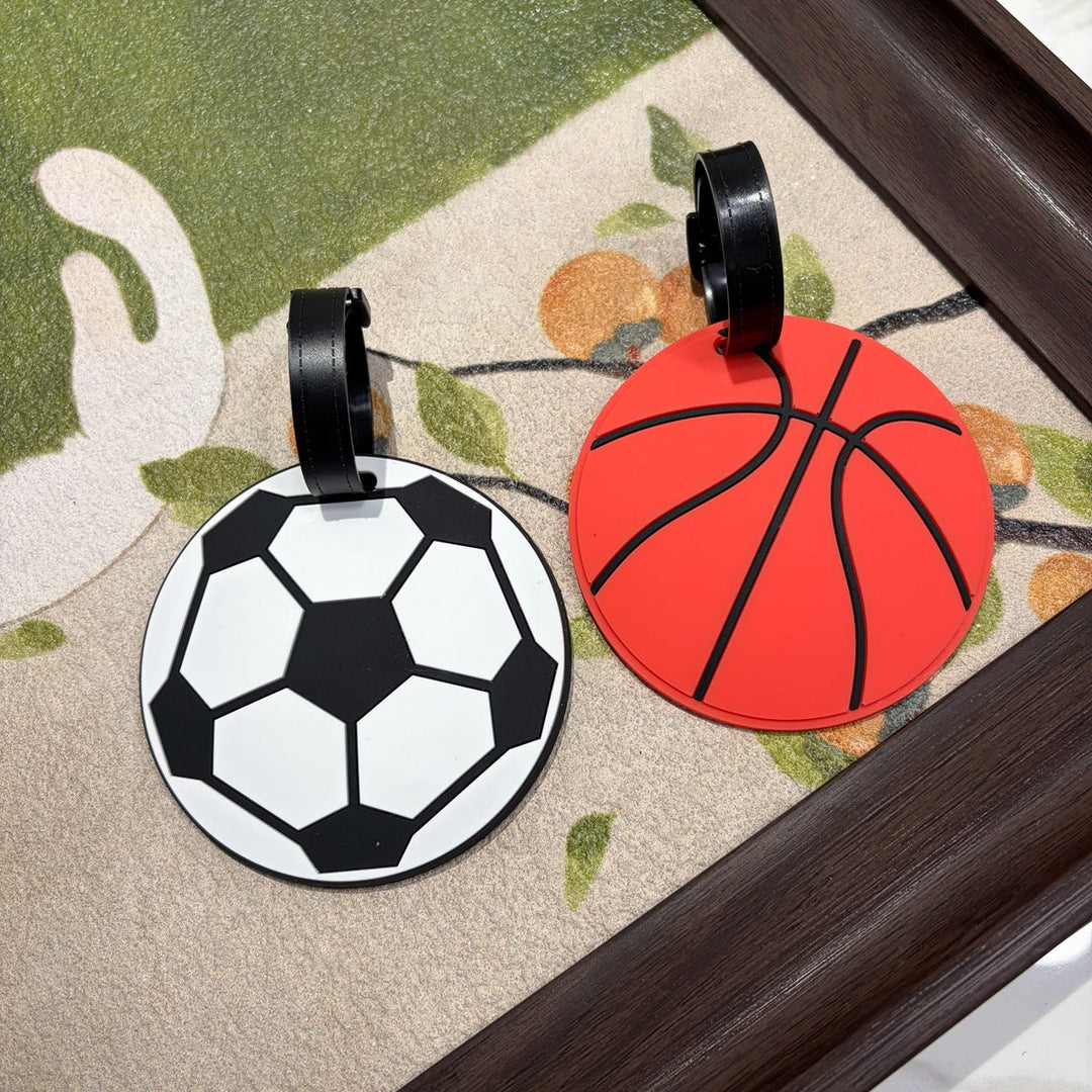 Basketball-Themed Luggage Tag Kalsten