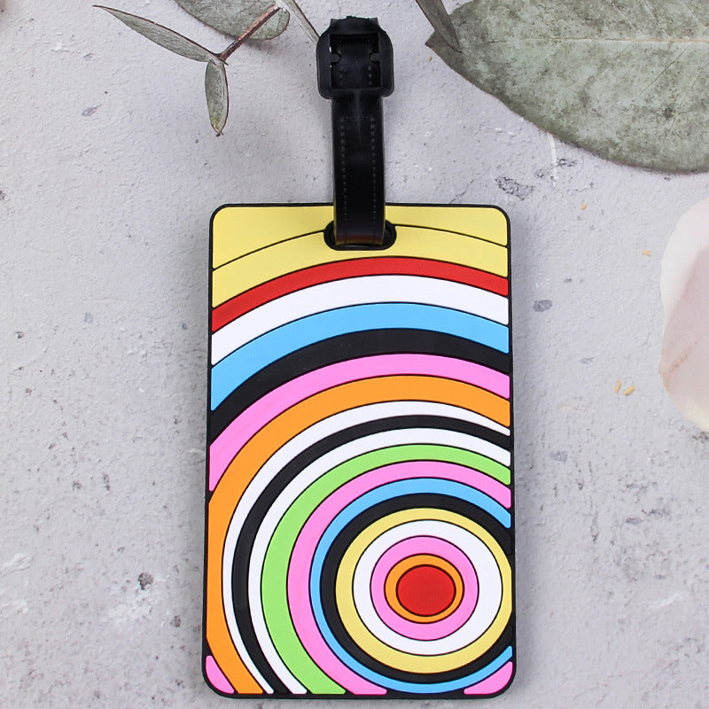 Geometric Pattern Luggage Tag Kalsten