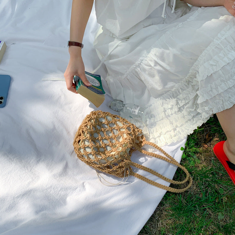 Stylish Macrame Tote Bag Kalsten