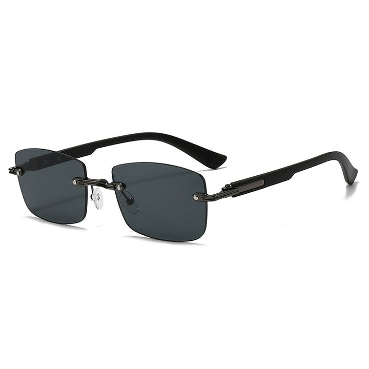 Women's fashionable square sunglasses with elegant wooden accents Kalsten