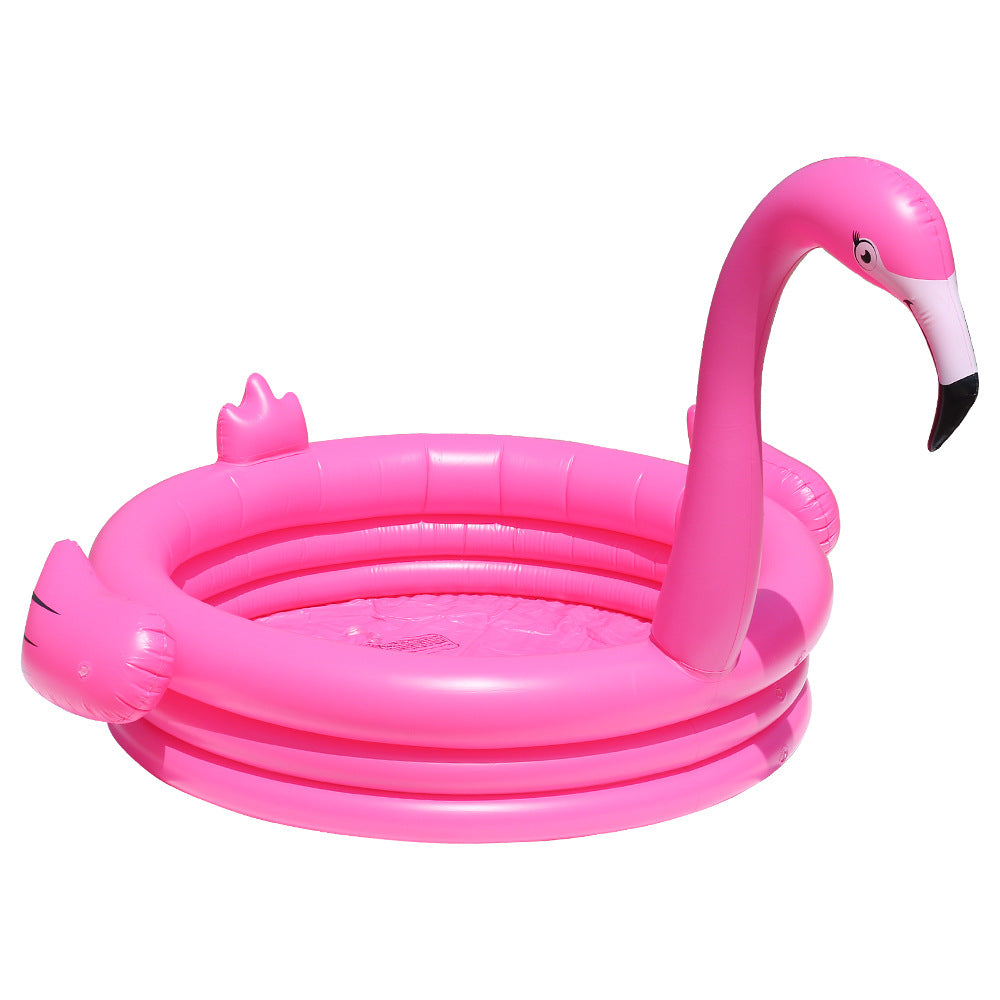 Ladies Inflatable Flamingo Swimming Pool Kalsten