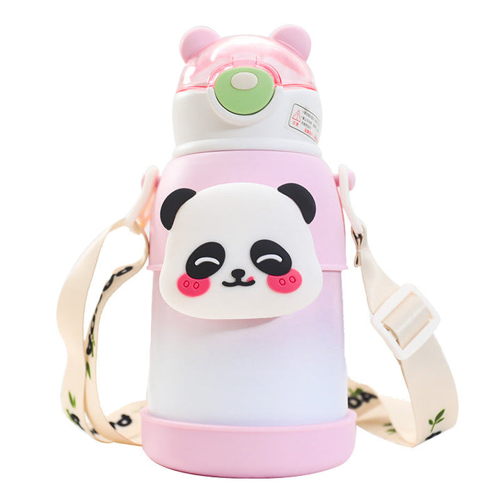 Ladies Insulated Water Bottle with Colorful Rabbit Design Kalsten