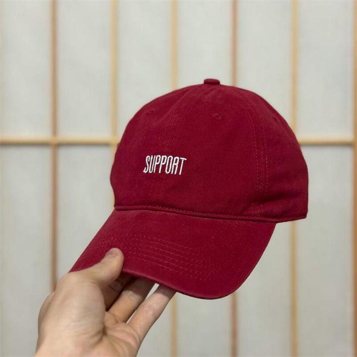 Men's Supportive Embroidered Cotton Baseball Cap Kalsten