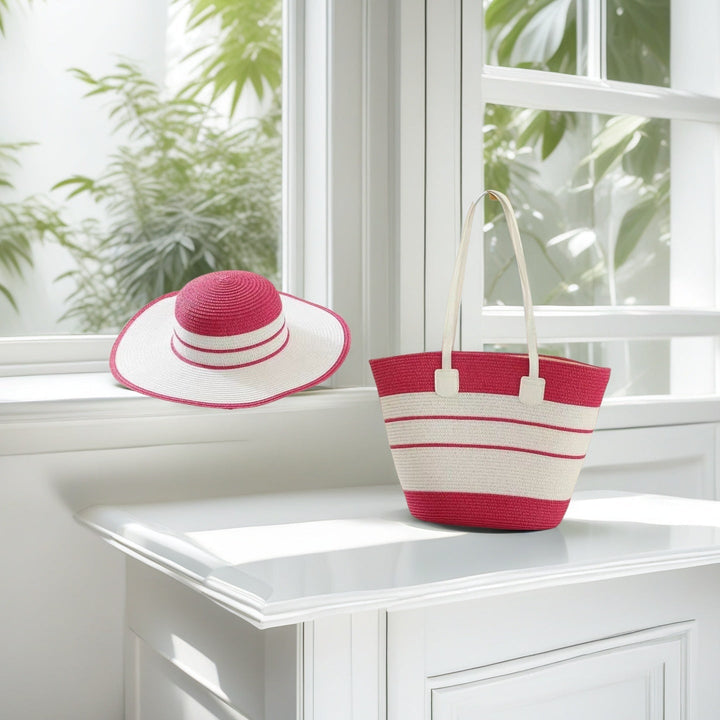 Beach bag and sun hat Kalsten