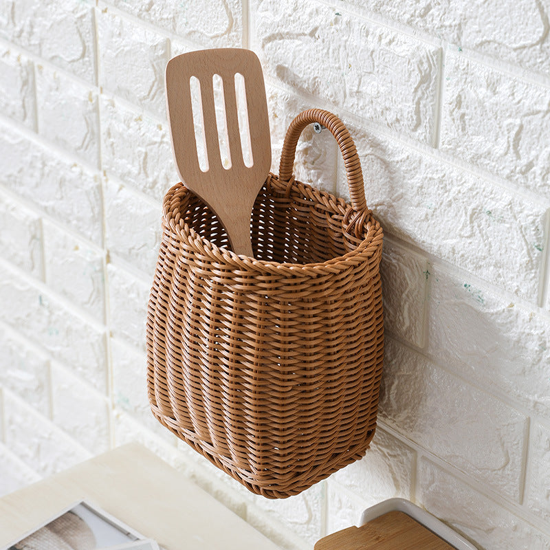 Handcrafted Eco-Friendly Woven Storage Basket Kalsten