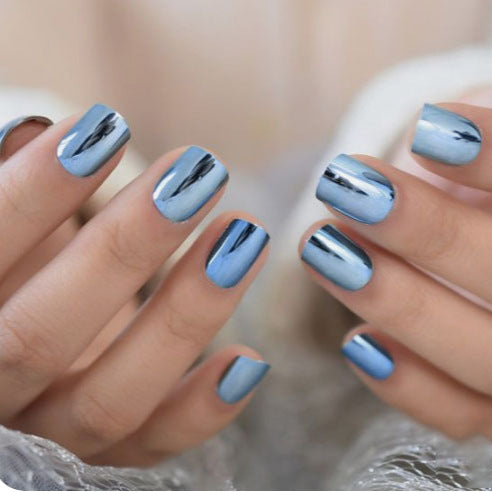 Premium Mirrored Finish Press-On Nails Kalsten