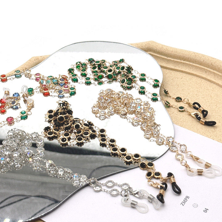 Crystal Chain Eyewear Holder Kalsten