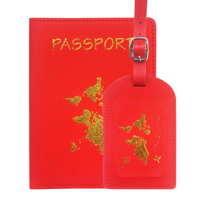 Women's Passport Holder and Luggage Tag Set Kalsten