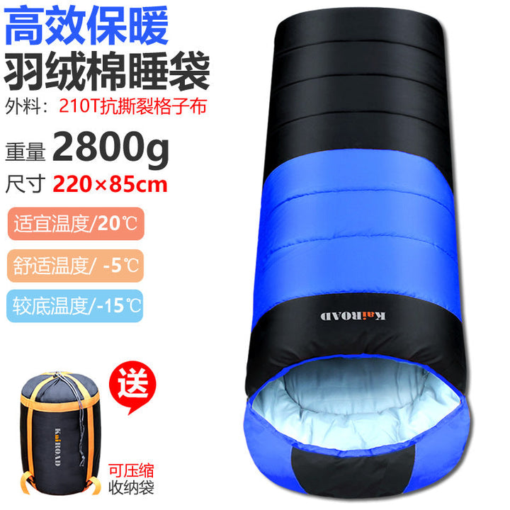 High-performance sleeping bag with insulating heat function Kalsten