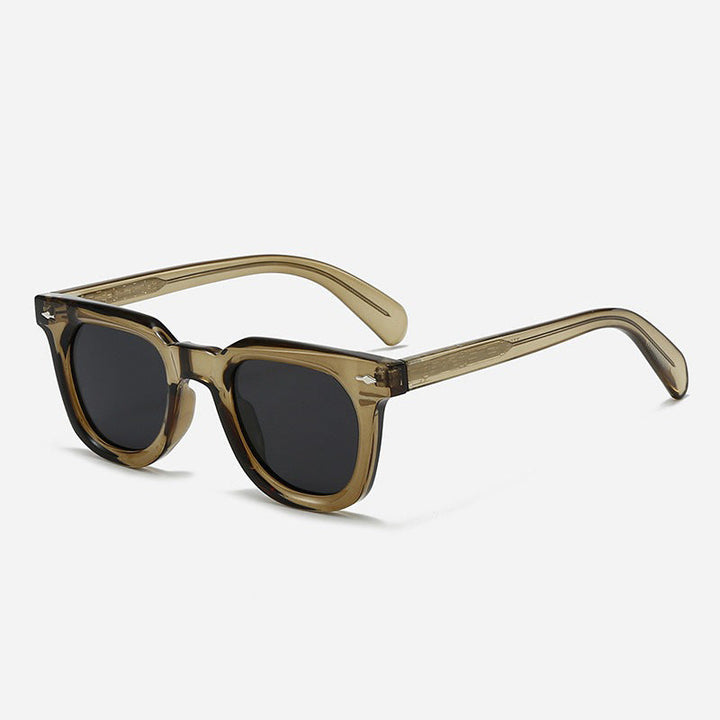 Unisex Chic Transparent Frame Sunglasses Kalsten