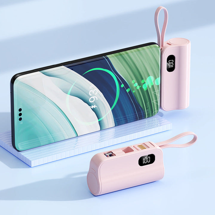 Mini Power bank with fast charging connection and versatile functions Kalsten