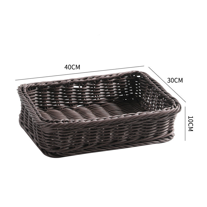 Rectangular Woven Serving Basket Kalsten