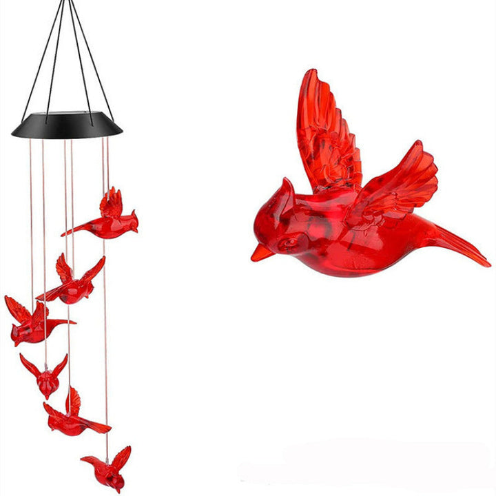 Decorative Flamingo Hanging Mobile Wind Chime Garden Ornament Kalsten
