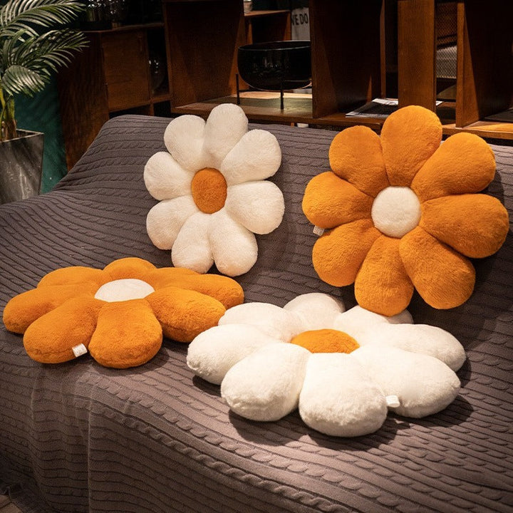 Plush seat cushion in flower shape Kalsten