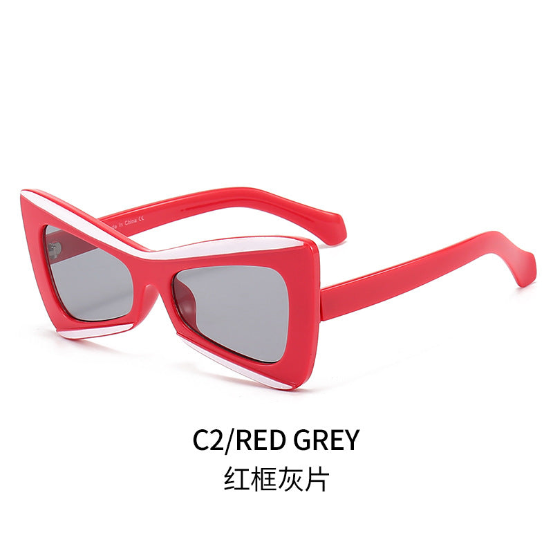 Women's Fashion Cat-Eye Sunglasses with Wide Frame Kalsten