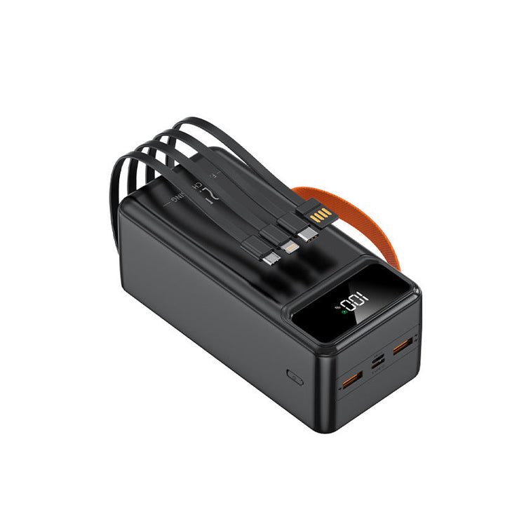 High-performance power bank with integrated cable winding Kalsten