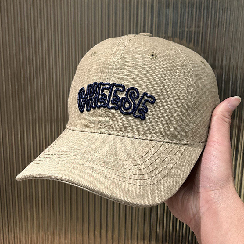 Unisex Embroidered Cotton Twill Cap Kalsten