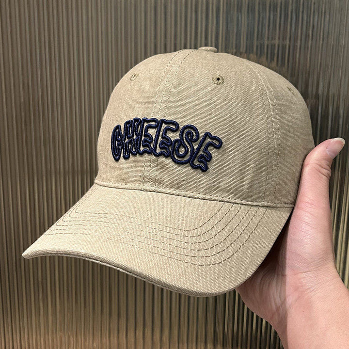 Unisex Embroidered Cotton Twill Cap Kalsten