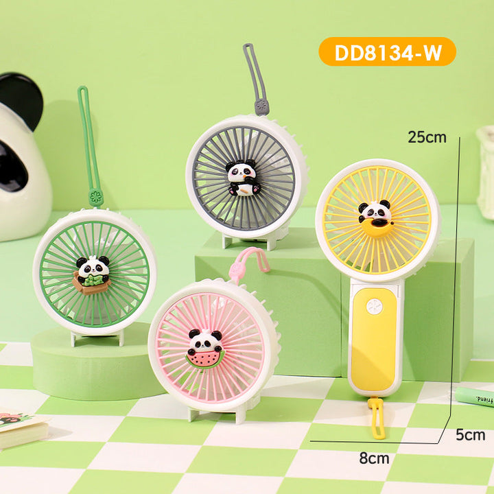 Unisex Cute Animal-Shaped Handheld Fan Kalsten