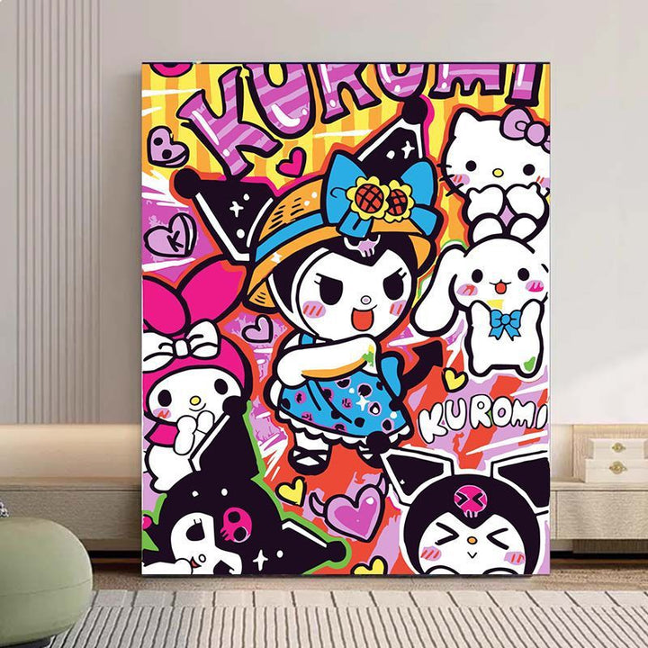 Cute Character Bath Time Wall Art Kalsten