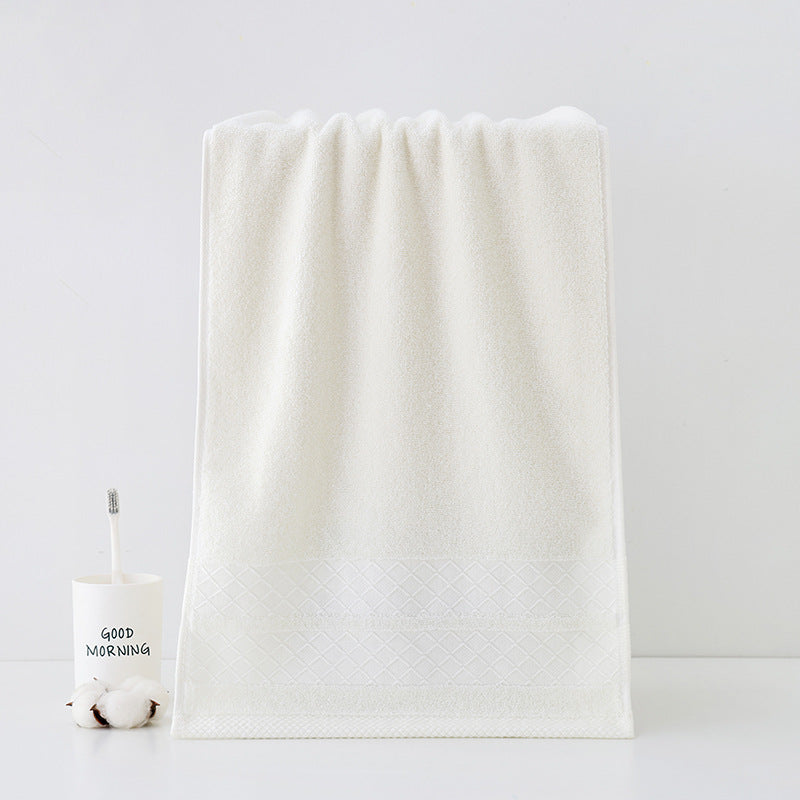 Elegant and Luxurious Terry Bath Towel with Fine Border Kalsten