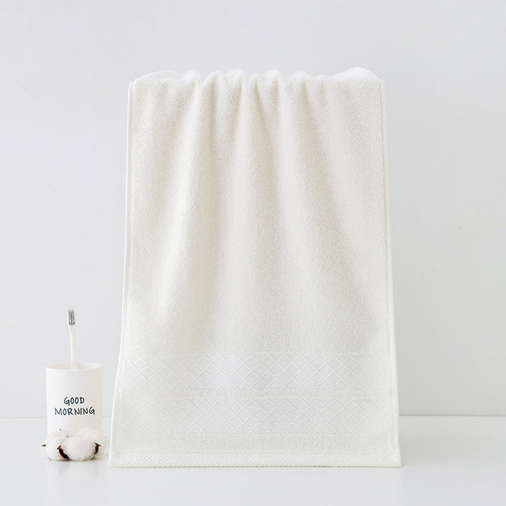 Elegant and Luxurious Terry Bath Towel with Fine Border Kalsten