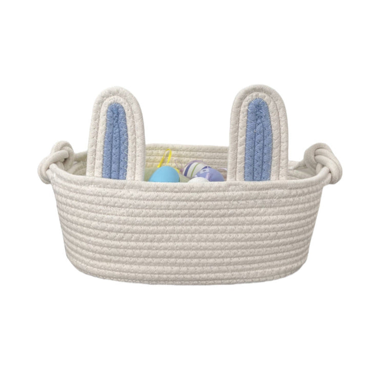 Ladies Playful Storage Basket with Bunny Ears Kalsten
