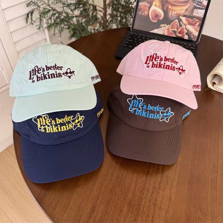 Women's Cotton Baseball Cap with Motivational Quote Kalsten