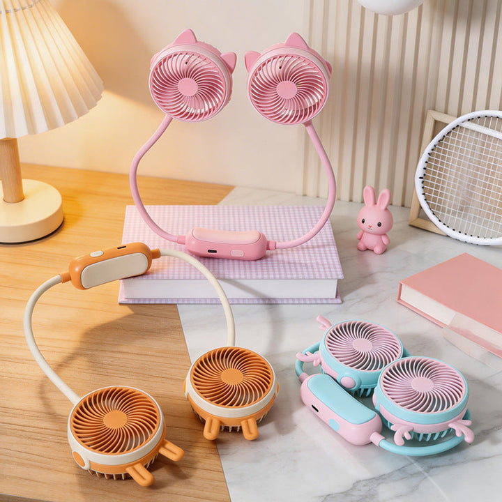 Portable USB Neck Fan with Flexible Design Kalsten