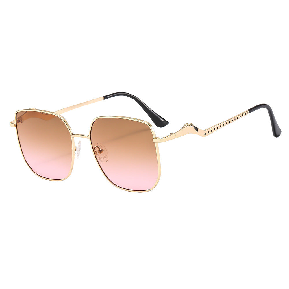 Women’s square designer sunglasses with decorative accents Kalsten