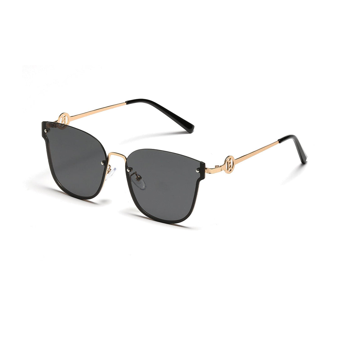 Women's fashionable oversized sunglasses with unique gradient Kalsten