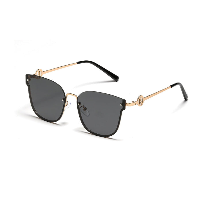 Women's fashionable oversized sunglasses with unique gradient Kalsten