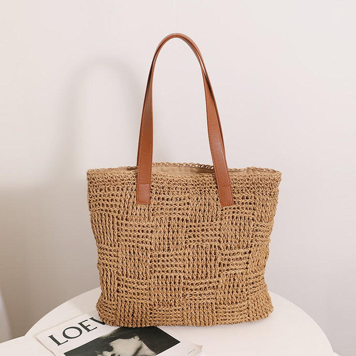 Natural braided tote bag Kalsten